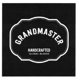 Trademark GRANDMASTER HANDCRAFTED GLOBAL BLENDS + LOGO