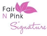 Trademark FAIR N PINK SIGNATURE + LUKISAN