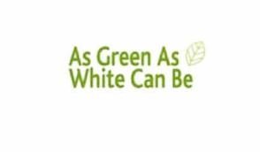 Trademark AS GREEN AS WHITE CAN BE