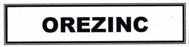 Trademark OREZINC