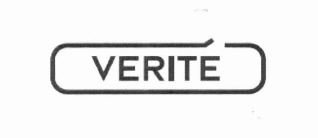 Trademark VERITE + LOGO