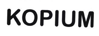 Trademark KOPIUM