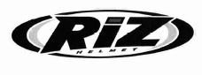 Trademark RIZ HELMET + LOGO