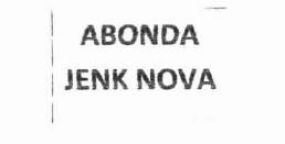 Trademark ABONDAJENK NOVA