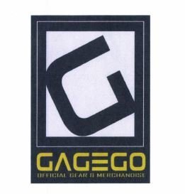 Trademark GAGEGO OFFICIAL GEAR & MERCHANDISE + LOGO