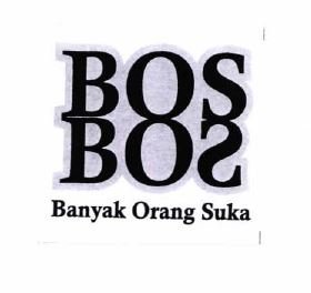 Trademark BOS BANYAK ORANG SUKA