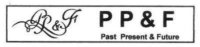 Trademark PP&F PAST PRESENT & FUTURE + LOGO