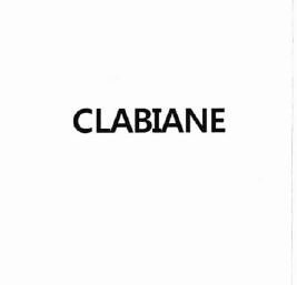 Trademark CLABIANE