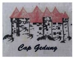 Trademark CAP GEDUNG + LOGO RUMAH