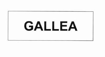 Trademark GALLEA