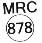 Trademark MRC 878 + LOGO