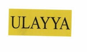 Trademark ULAYYA