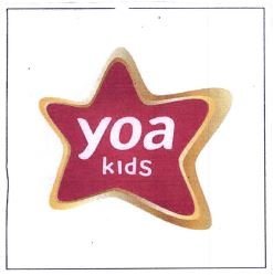 Trademark YOA KIDS + LOGO