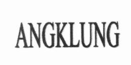 Trademark ANGKLUNG