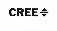 Trademark CREE + logo