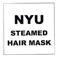 Trademark NYU STEAMED HAIR MASK