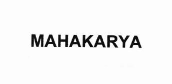 Trademark MAHAKARYA