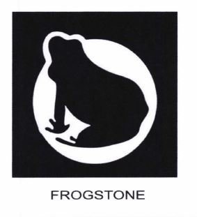 Trademark FROGSTONE + logo