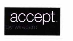 Trademark ACCEPT BY WIRECARD