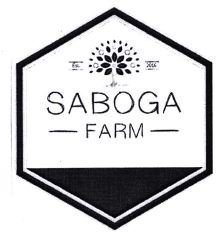 Trademark SABOGA FARM EST.2016 + LOGO