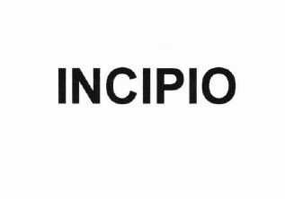 Trademark INCIPIO