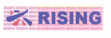 Trademark RISING + LOGO