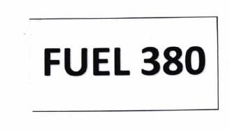 Trademark FUEL 380