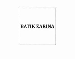 Trademark BATIK ZARINA