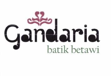 Trademark GANDARIA BATIK BETAWI