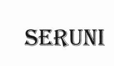 Trademark SERUNI