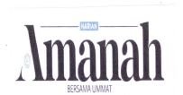 Trademark HARIAN AMANAH + LOGO