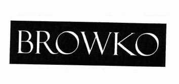 Trademark BROWKO