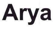 Trademark ARYA