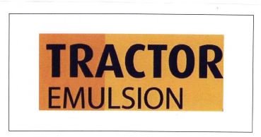 Trademark TRACTOR EMULSION