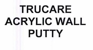 Trademark TRUCARE ACRYLIC WALL PUTTY