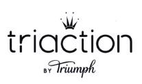 Trademark TRIACTION BY TRIUMPH + LOGO