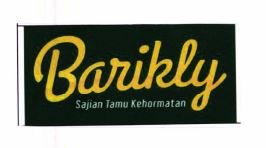 Trademark BARIKLY SAJIAN TAMU KEHORMATAN