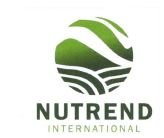 Trademark NUTREND INTERNATIONAL + LOGO