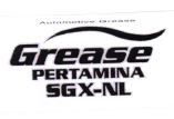 Trademark GREASE PERTAMINA SGX-NL + LOGO