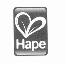 Trademark HAPE + LOGO