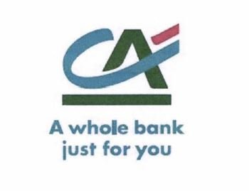 Trademark A WHOLE BANK JUST FOR YOU + LOGO CA