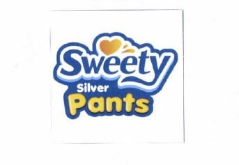 Trademark SWEETY SILVER PANTS