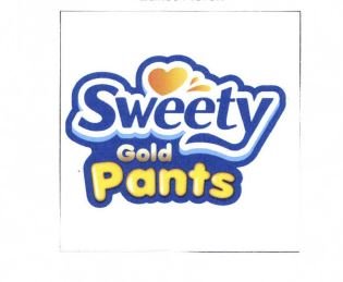 Trademark SWEETY GOLD PANTS