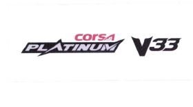 Trademark CORSA PLATINUM V33