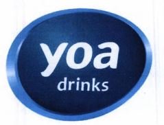 Trademark YOA DRINKS + LOGO