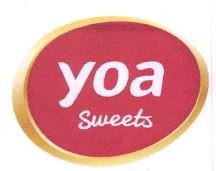 Trademark YOA SWEETS + LOGO