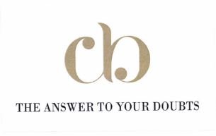 Trademark THE ANSWER TO YOUR DOUBTS + LOGO CB