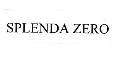 Trademark SPLENDA ZERO