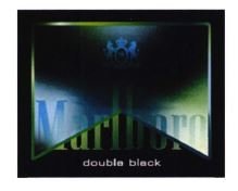 Trademark MALBORO DOUBLE BLACK + LOGO