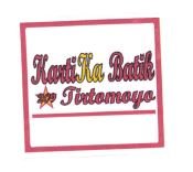 Trademark KARTIKA BATIK TIRTOMOYO + LOGO